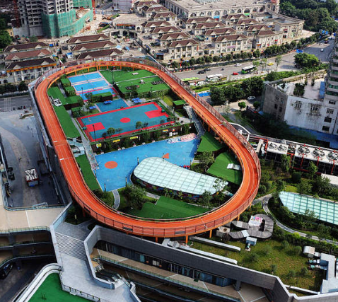 lapangan-basket-di-atas-gedung-pencakar-langit